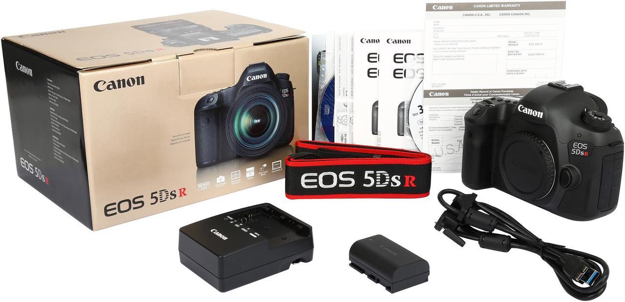 Alt view image 9 of 8 - Canon EOS 5DS R 0582C002 Black 50.60 MP Digital SLR Camera Body