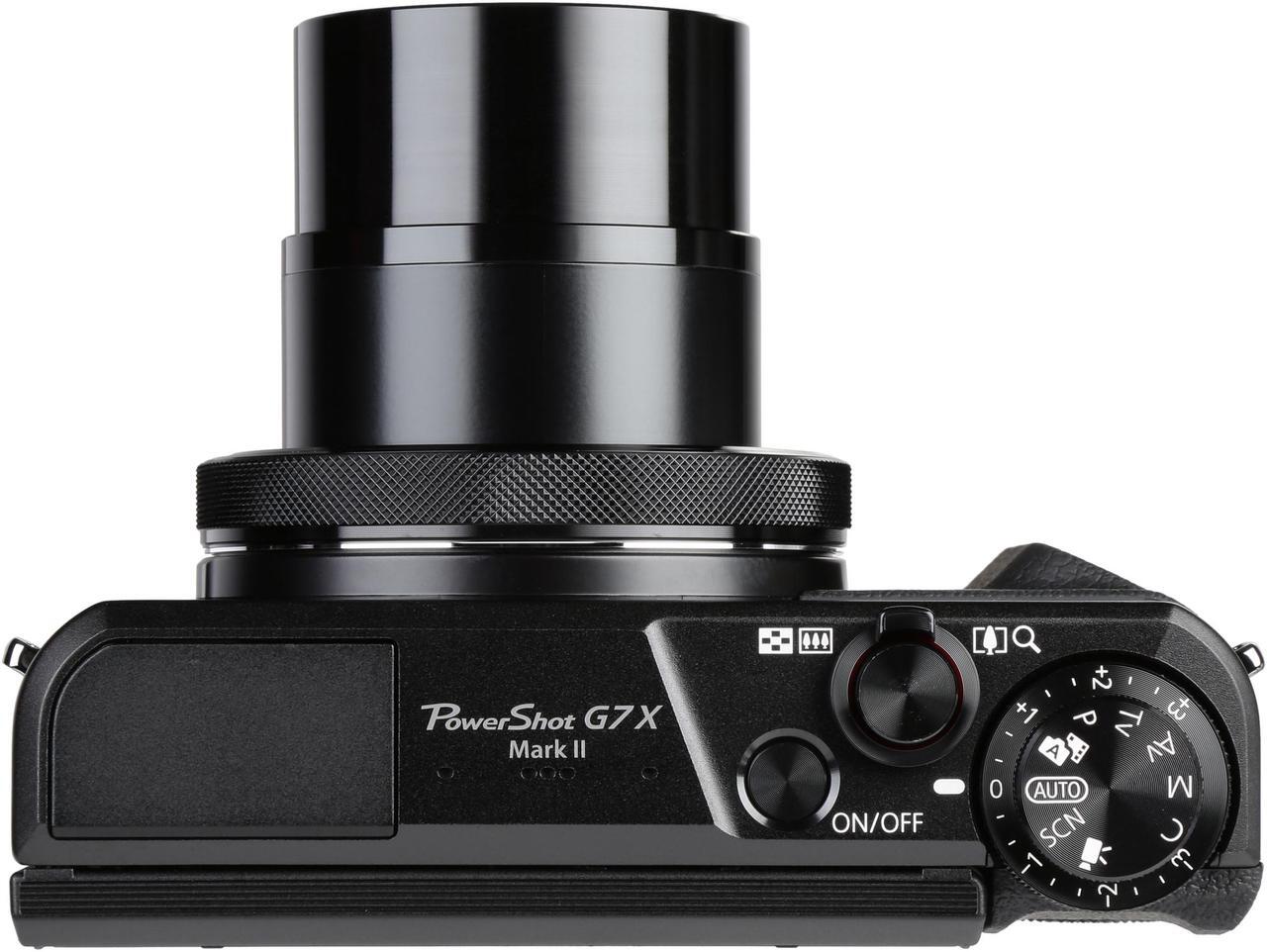 Alt view image 7 of 10 - Canon PowerShot Digital Camera G7 X Mark II- Black