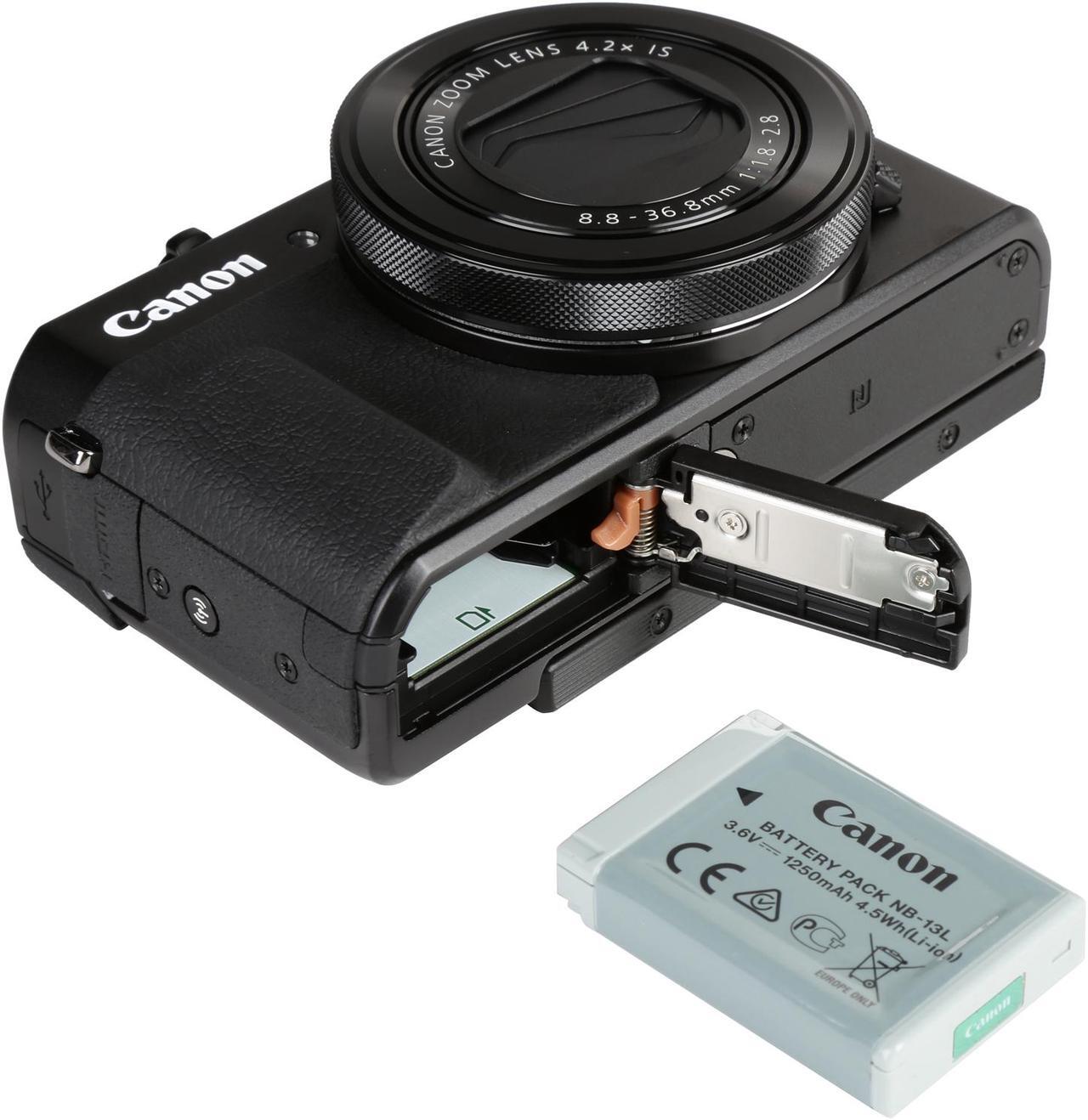 Alt view image 10 of 10 - Canon PowerShot Digital Camera G7 X Mark II- Black