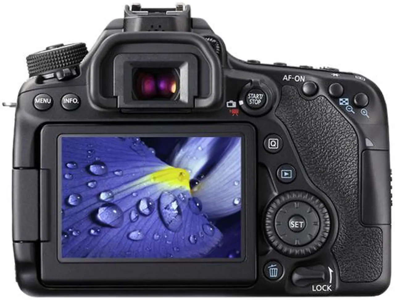 Alt view image 4 of 6 - Canon EOS 80D 1263C006 Black Digital SLR Camera with 18-135mm IS USM Lens KIT