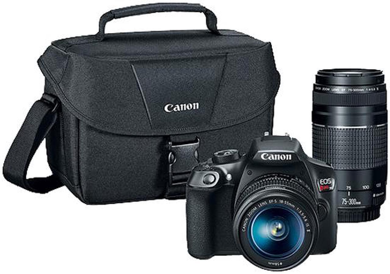 Main image of Canon EOS Rebel T6 DSLR Camera with 18 - 55 mm and 75 - 300 mm Lenses Kit