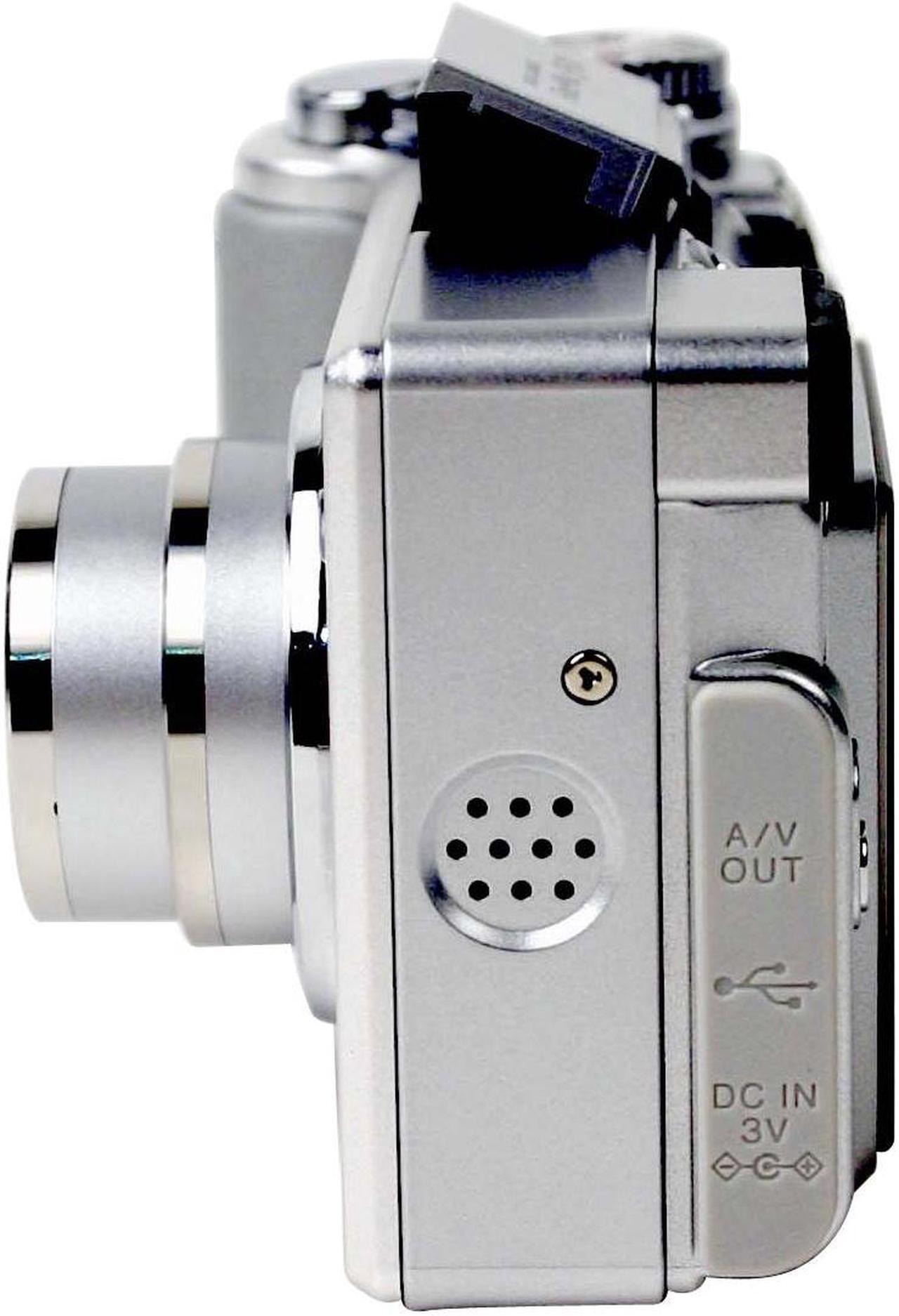 Alt view image 5 of 10 - FUJIFILM FinePix E510 Silver 5.2MP 3.2X Optical Zoom 28mm Wide Angle Digital Camera
