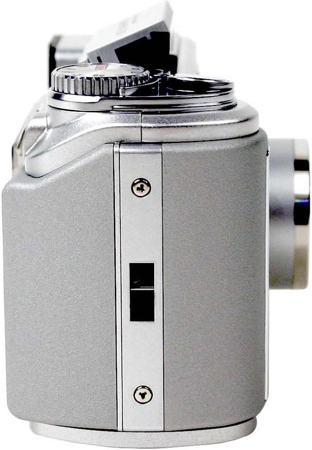 Alt view image 6 of 10 - FUJIFILM FinePix E510 Silver 5.2MP 3.2X Optical Zoom 28mm Wide Angle Digital Camera