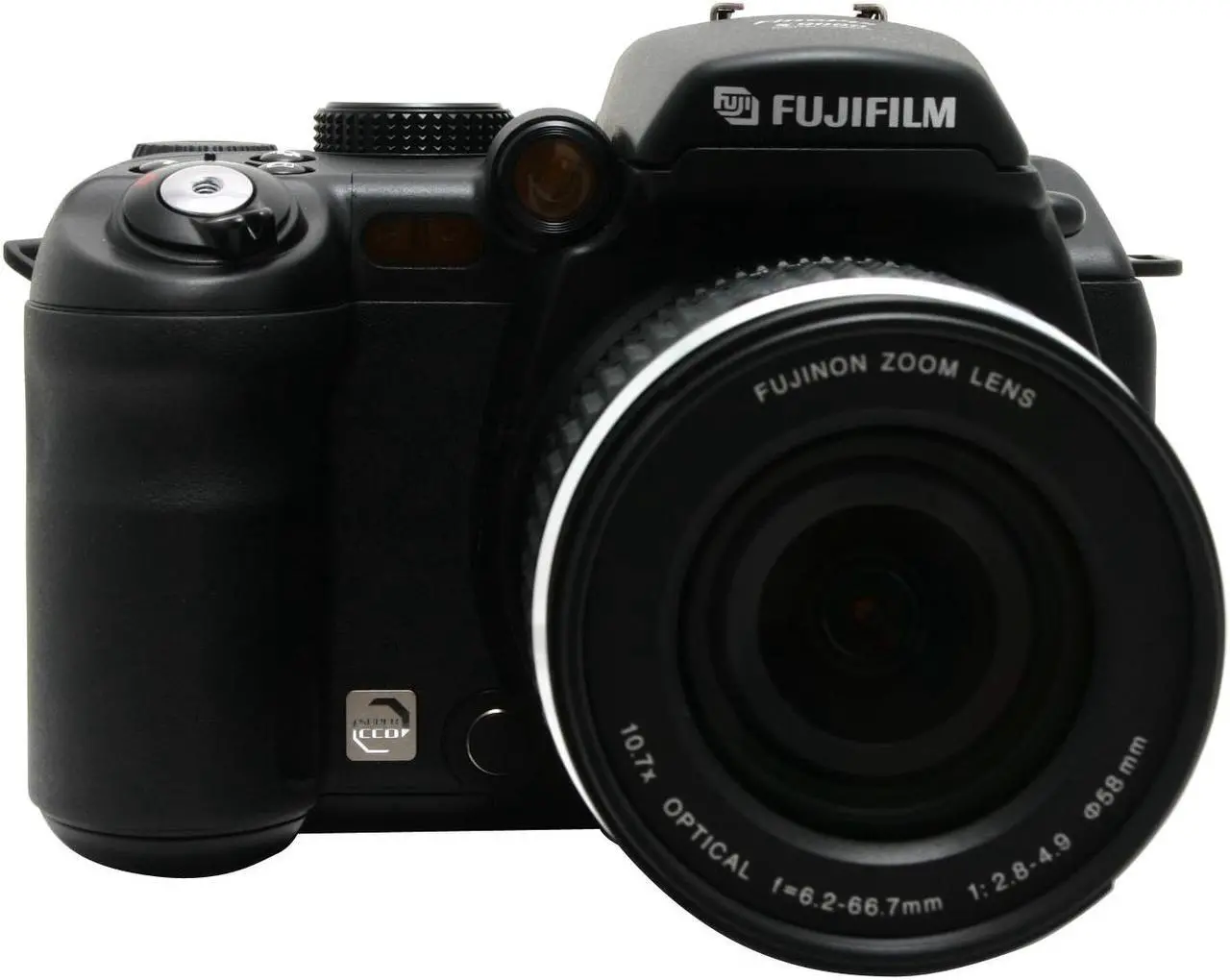 Alt view image 5 of 13 - FUJIFILM FinePix S9000 Black 9.0 MP 10.7X Optical Zoom 28mm Wide Angle Digital Camera