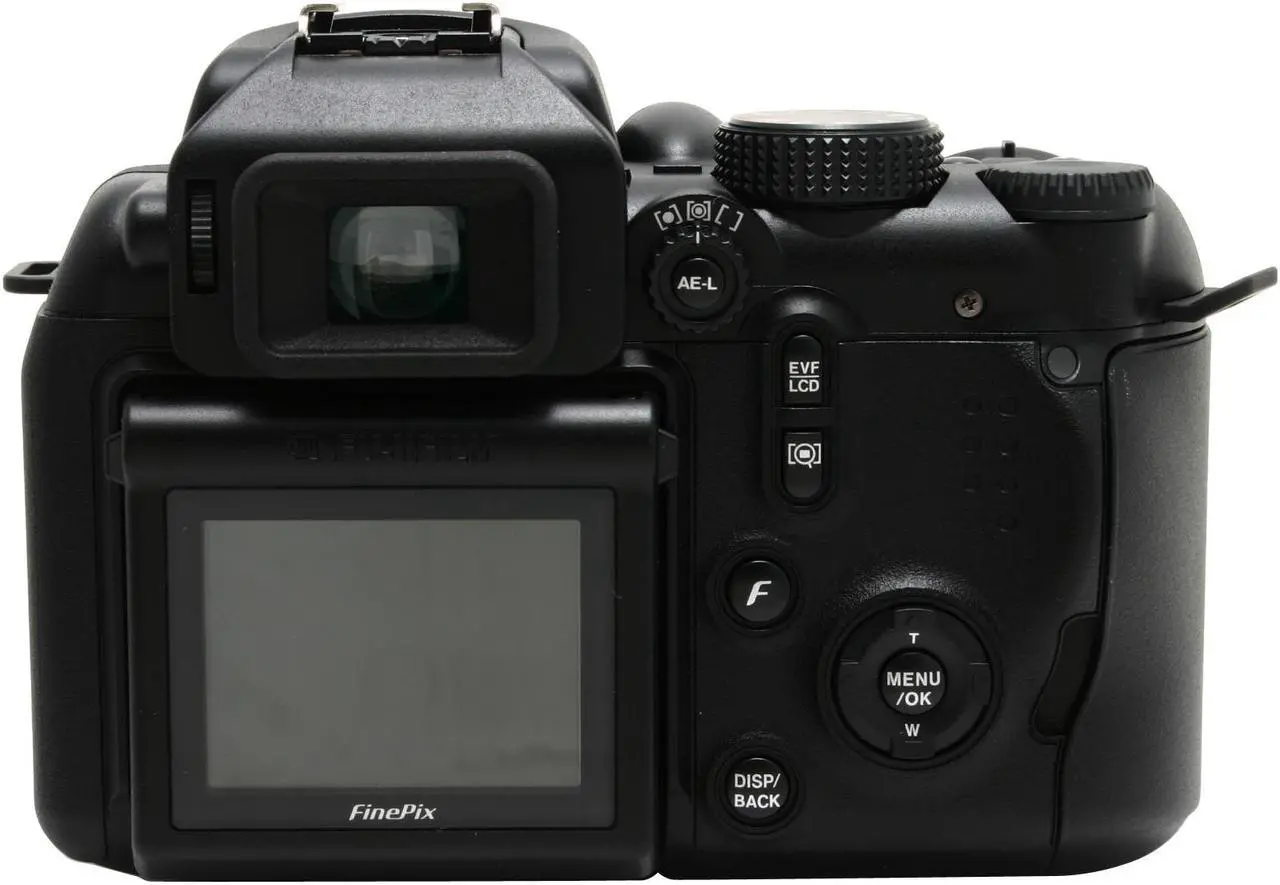 Alt view image 6 of 13 - FUJIFILM FinePix S9000 Black 9.0 MP 10.7X Optical Zoom 28mm Wide Angle Digital Camera