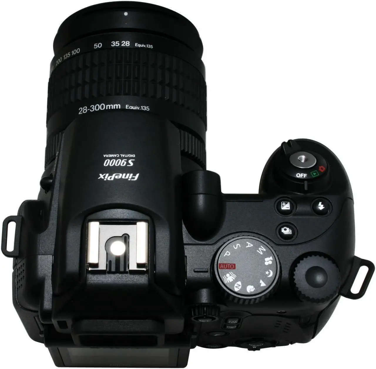 Alt view image 10 of 13 - FUJIFILM FinePix S9000 Black 9.0 MP 10.7X Optical Zoom 28mm Wide Angle Digital Camera