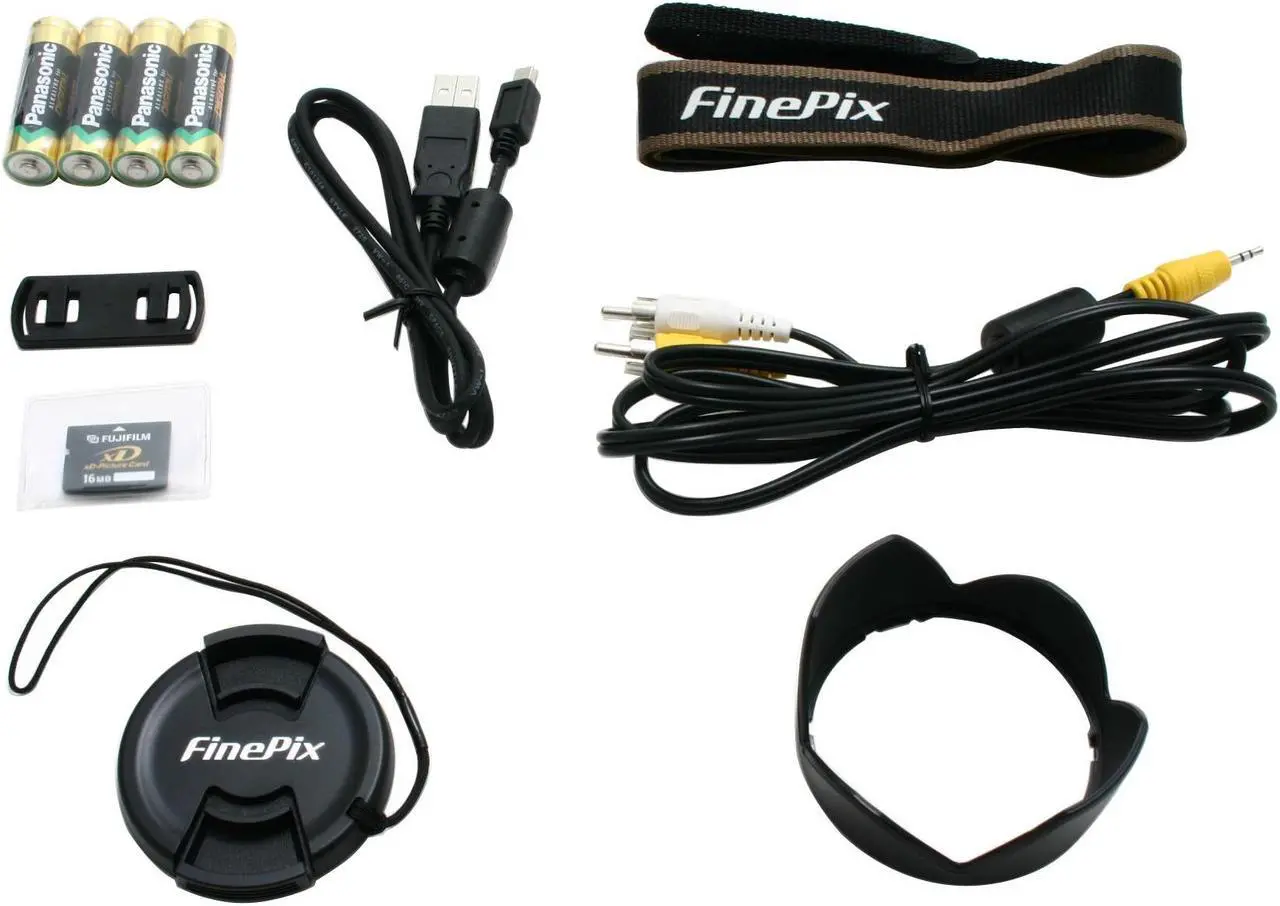 Alt view image 11 of 13 - FUJIFILM FinePix S9000 Black 9.0 MP 10.7X Optical Zoom 28mm Wide Angle Digital Camera