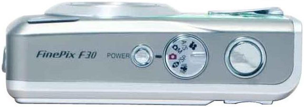 Alt view image 7 of 11 - FUJIFILM FinePix F30 Silver 6.3MP 3X Optical Zoom Digital Camera