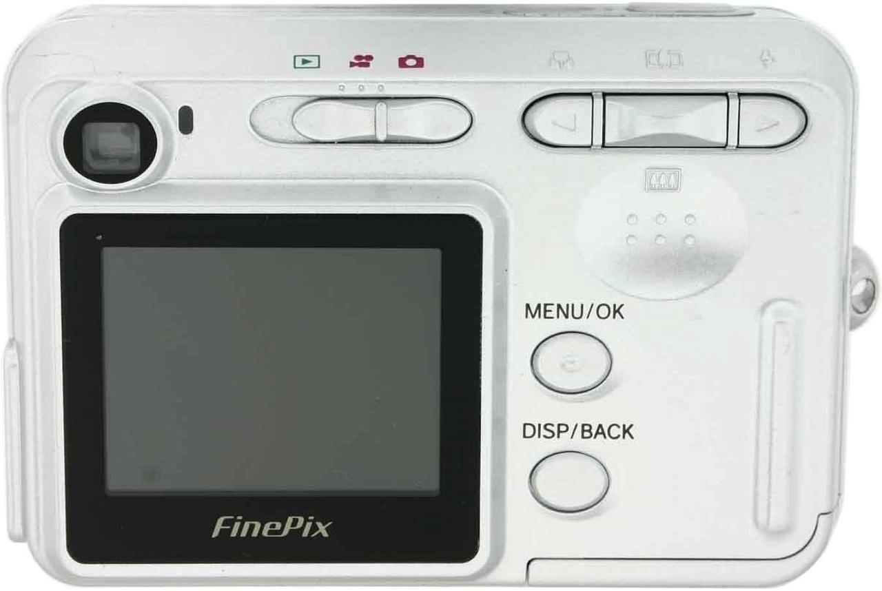 Alt view image 4 of 8 - FUJIFILM FinePix A345 Silver 4.1 MP 3X Optical Zoom Digital Camera