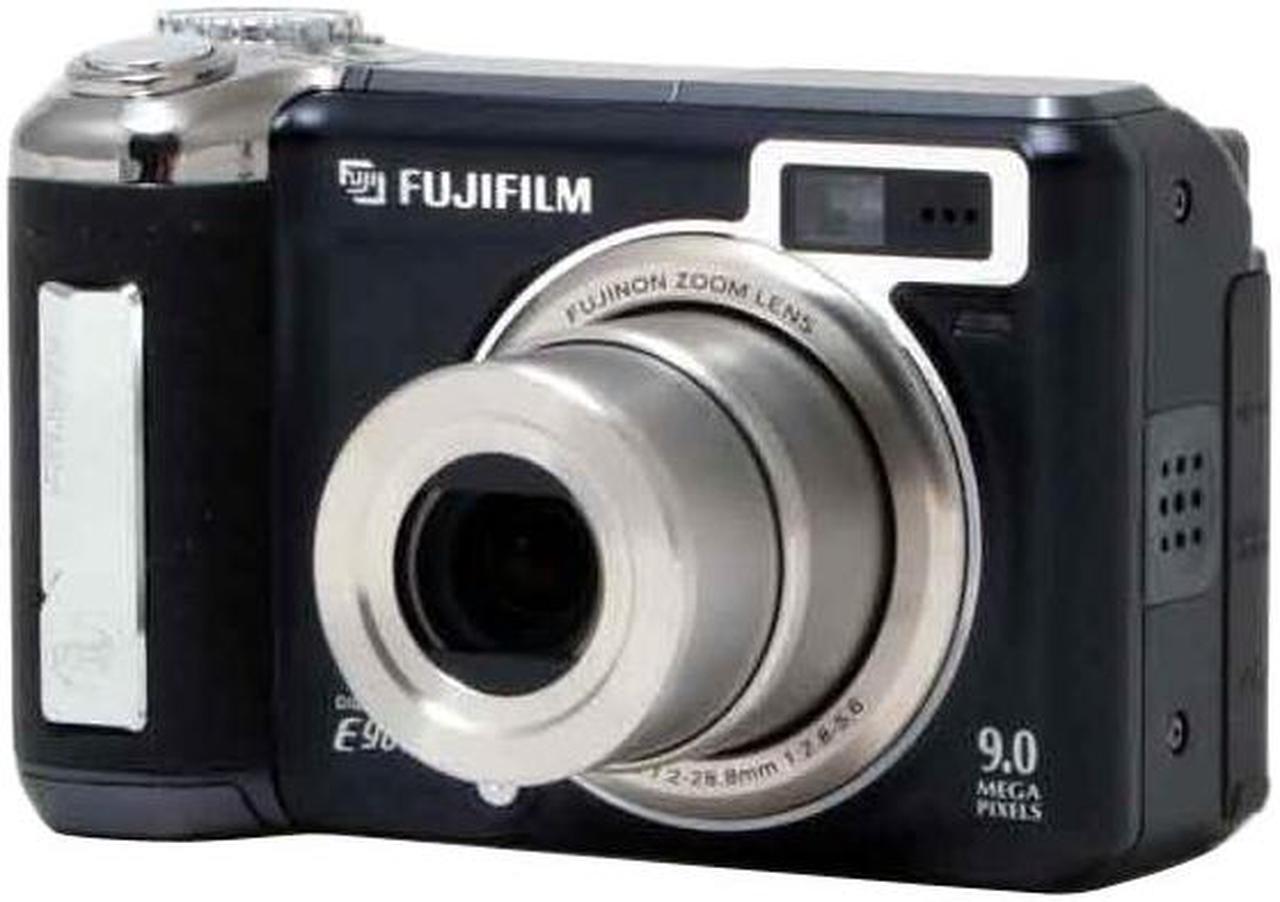 Alt view image 2 of 11 - FUJIFILM FinePix E900 Black 9.0 MP 4X Optical Zoom Digital Camera