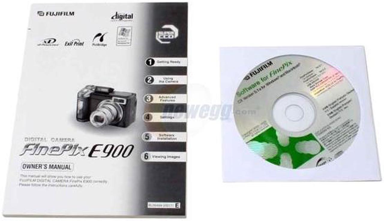 Alt view image 10 of 11 - FUJIFILM FinePix E900 Black 9.0 MP 4X Optical Zoom Digital Camera
