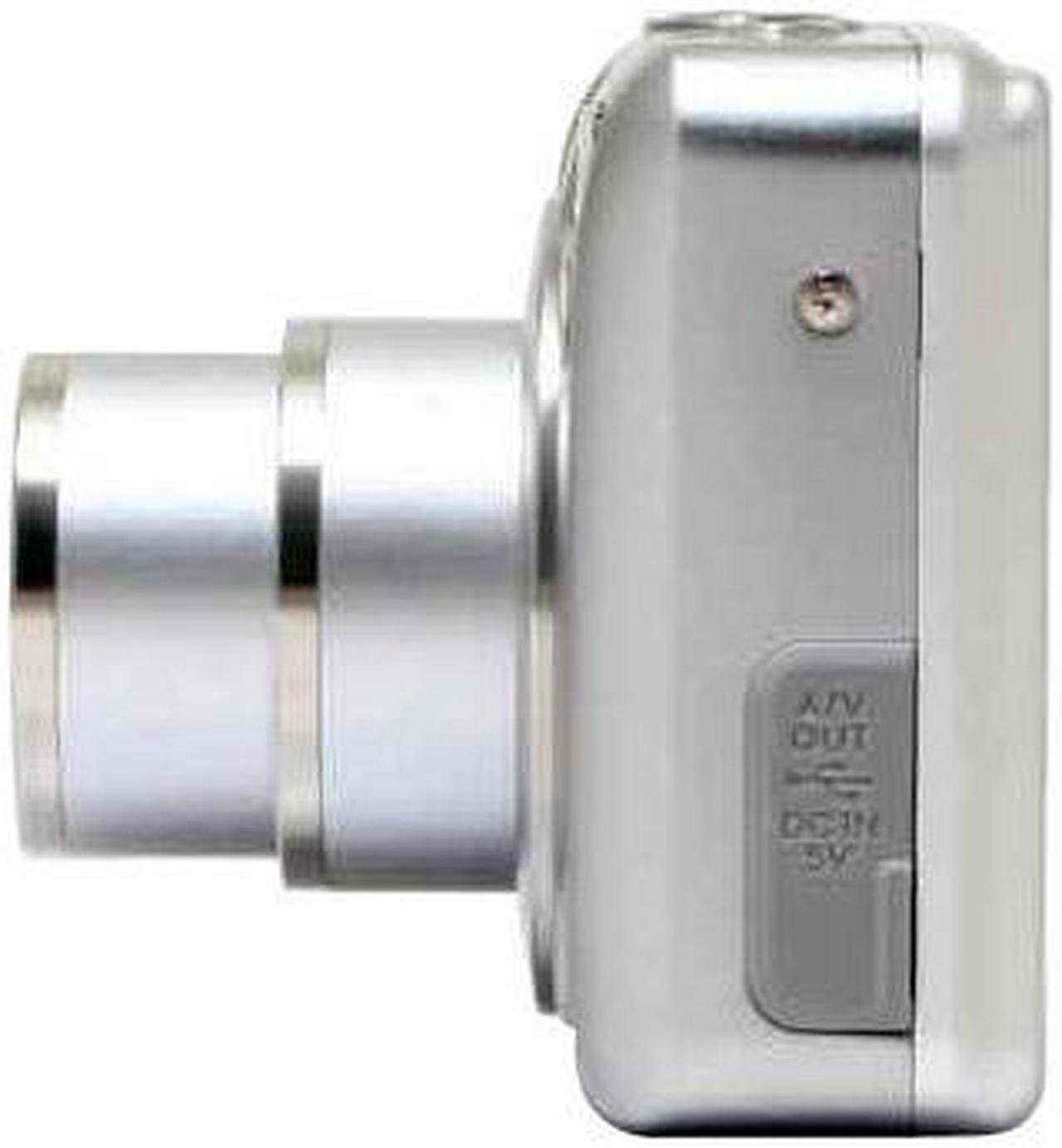 Alt view image 6 of 12 - FUJIFILM FinePix F20 Silver 6.3 MP 3X Optical Zoom Digital Camera