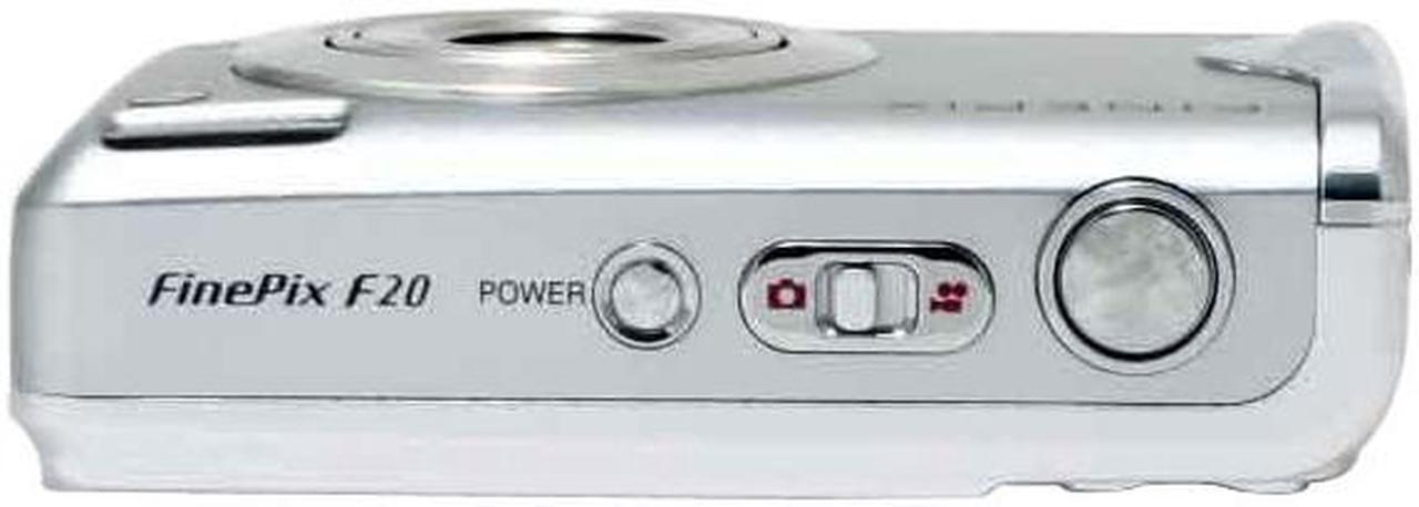 Alt view image 8 of 12 - FUJIFILM FinePix F20 Silver 6.3 MP 3X Optical Zoom Digital Camera