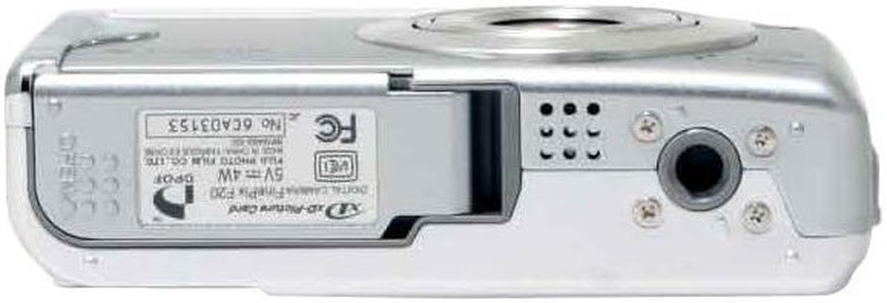 Alt view image 9 of 12 - FUJIFILM FinePix F20 Silver 6.3 MP 3X Optical Zoom Digital Camera