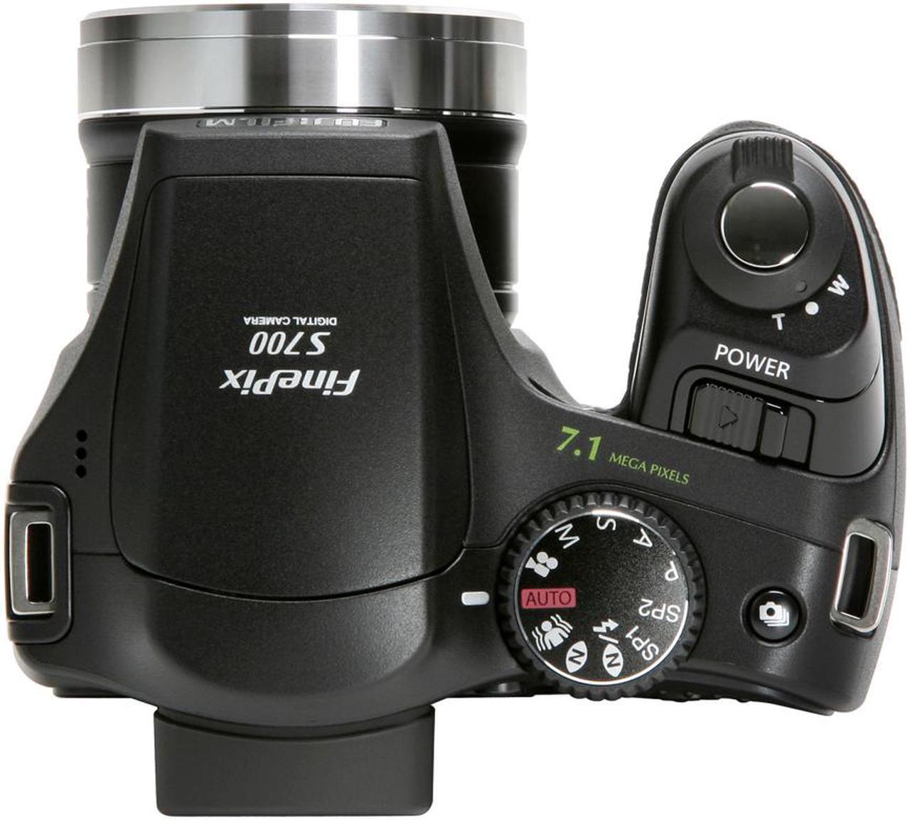 Alt view image 10 of 13 - FUJIFILM S700 Black 7.1 MP 10X Optical Zoom Digital Camera