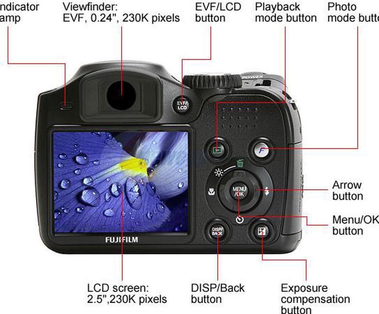 Alt view image 2 of 13 - FUJIFILM S700 Black 7.1 MP 10X Optical Zoom Digital Camera