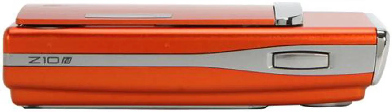 Alt view image 10 of 12 - FUJIFILM FinePix Z10fd Orange 7.24 MP 3X Optical Zoom Digital Camera