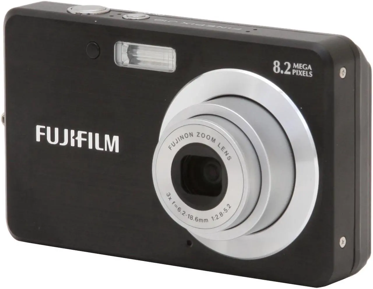 Main image of FUJIFILM FinePix J10 Black 8.0 MP 3X Optical Zoom Digital Camera