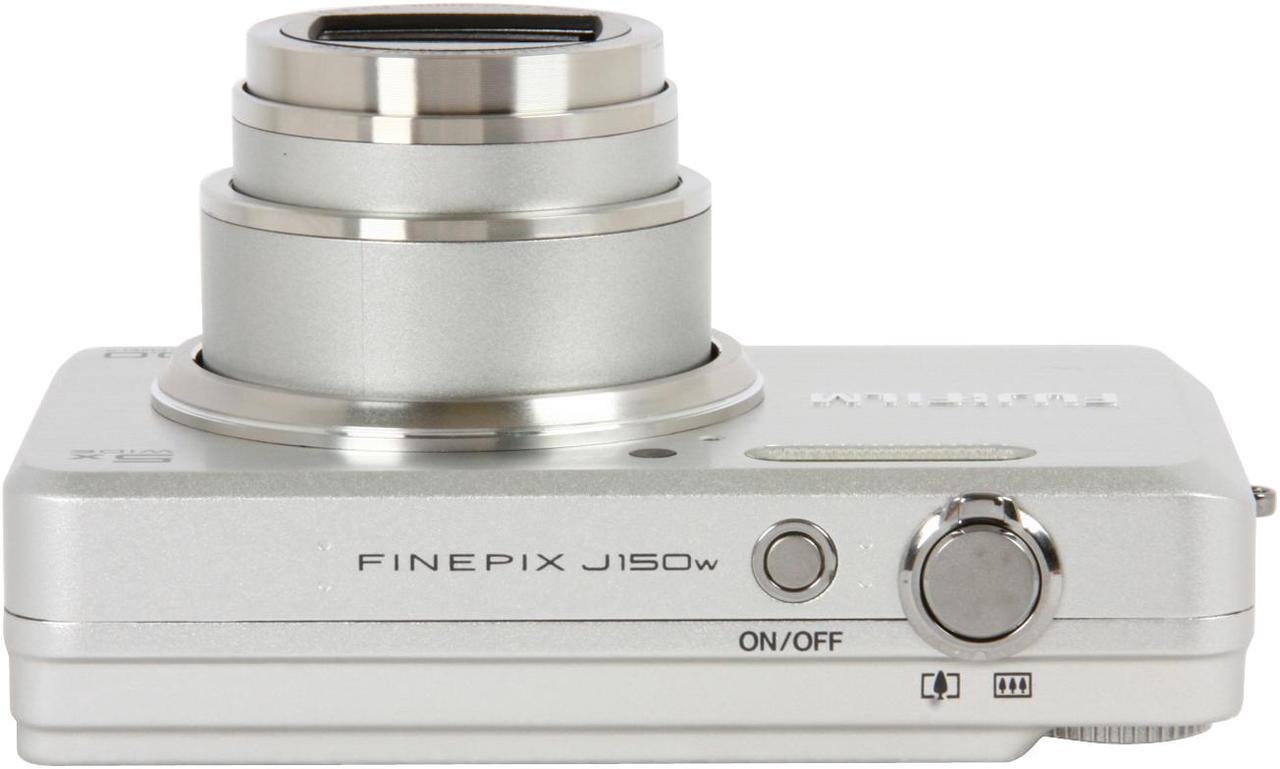 Alt view image 9 of 14 - FUJIFILM FinePix J150W Silver 10 MP 5X Optical Zoom 28mm Wide Angle Digital Camera