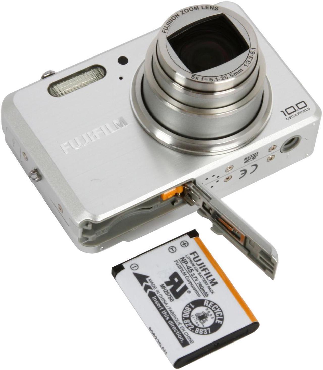 Alt view image 11 of 14 - FUJIFILM FinePix J150W Silver 10 MP 5X Optical Zoom 28mm Wide Angle Digital Camera