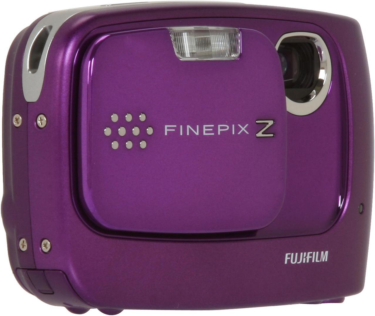 Alt view image 7 of 11 - FUJIFILM FinePix Z30 Purple 10.0 MP 3X Optical Zoom Digital Camera