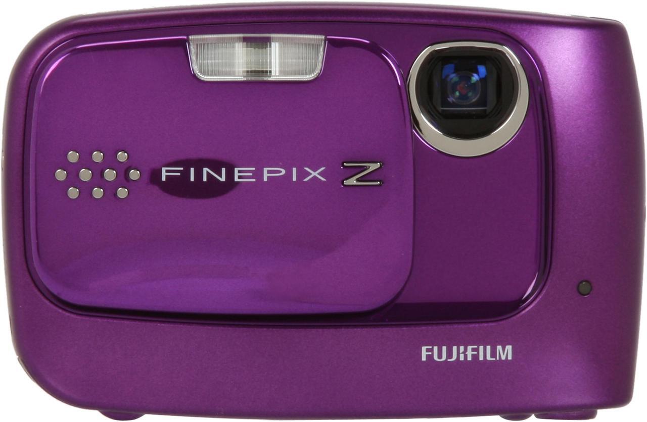 Alt view image 8 of 11 - FUJIFILM FinePix Z30 Purple 10.0 MP 3X Optical Zoom Digital Camera