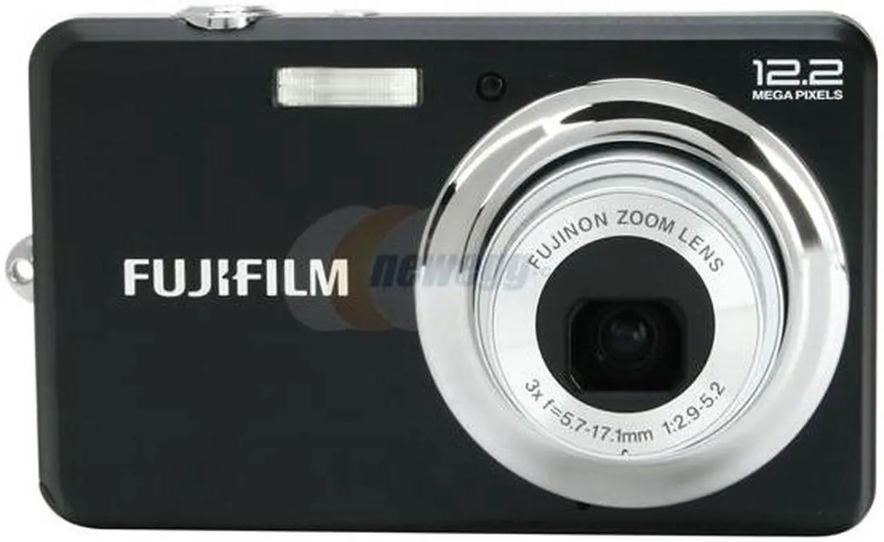 Alt view image 2 of 8 - FUJIFILM FINEPIX J38 Black 12.2 MP 3X Optical Zoom Digital Camera