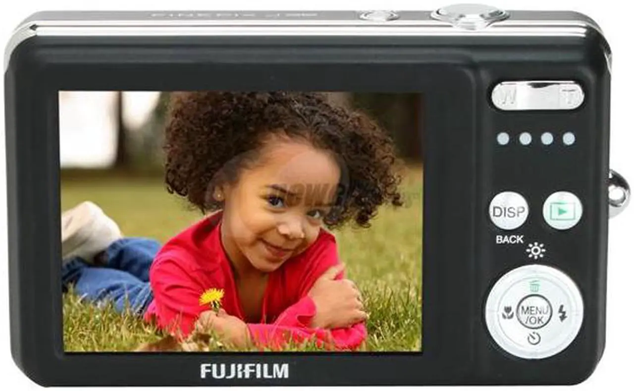 Alt view image 4 of 8 - FUJIFILM FINEPIX J38 Black 12.2 MP 3X Optical Zoom Digital Camera