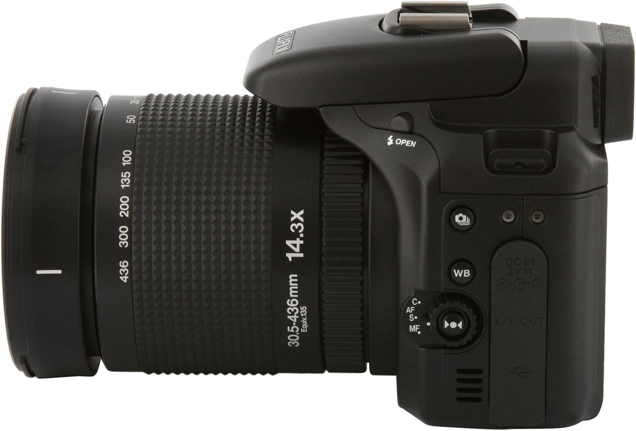 Alt view image 2 of 13 - FUJIFILM FINEPIX S200 EXR Black 12.0 MP 14.3X Optical Zoom Digital Camera