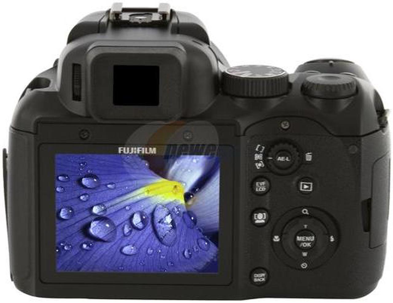 Alt view image 4 of 13 - FUJIFILM FINEPIX S200 EXR Black 12.0 MP 14.3X Optical Zoom Digital Camera