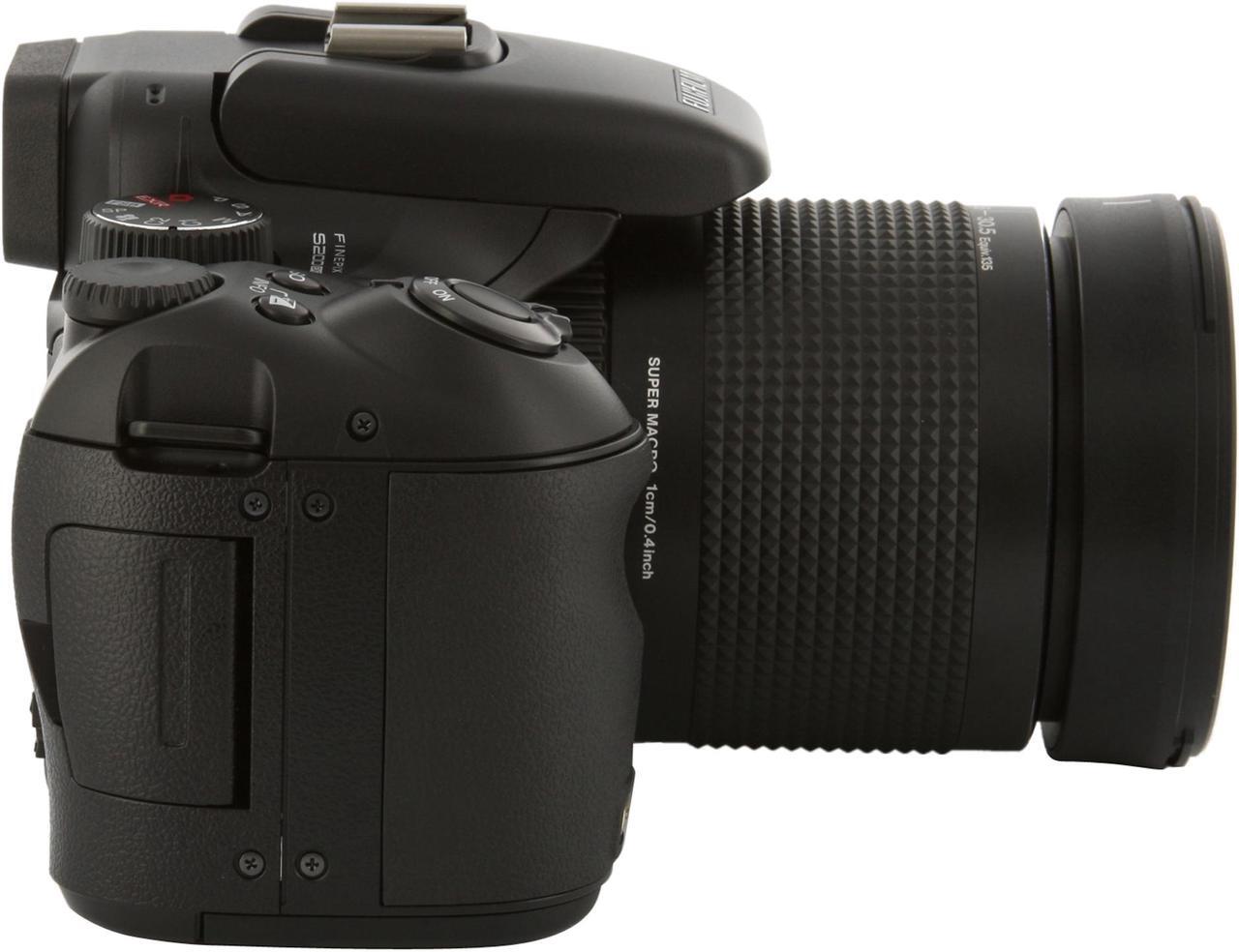 Alt view image 6 of 13 - FUJIFILM FINEPIX S200 EXR Black 12.0 MP 14.3X Optical Zoom Digital Camera