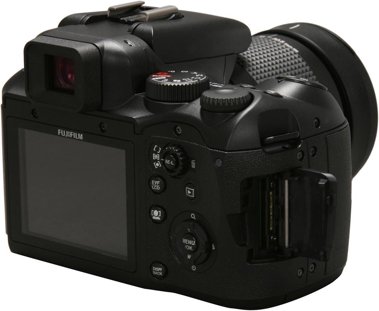 Alt view image 11 of 13 - FUJIFILM FINEPIX S200 EXR Black 12.0 MP 14.3X Optical Zoom Digital Camera
