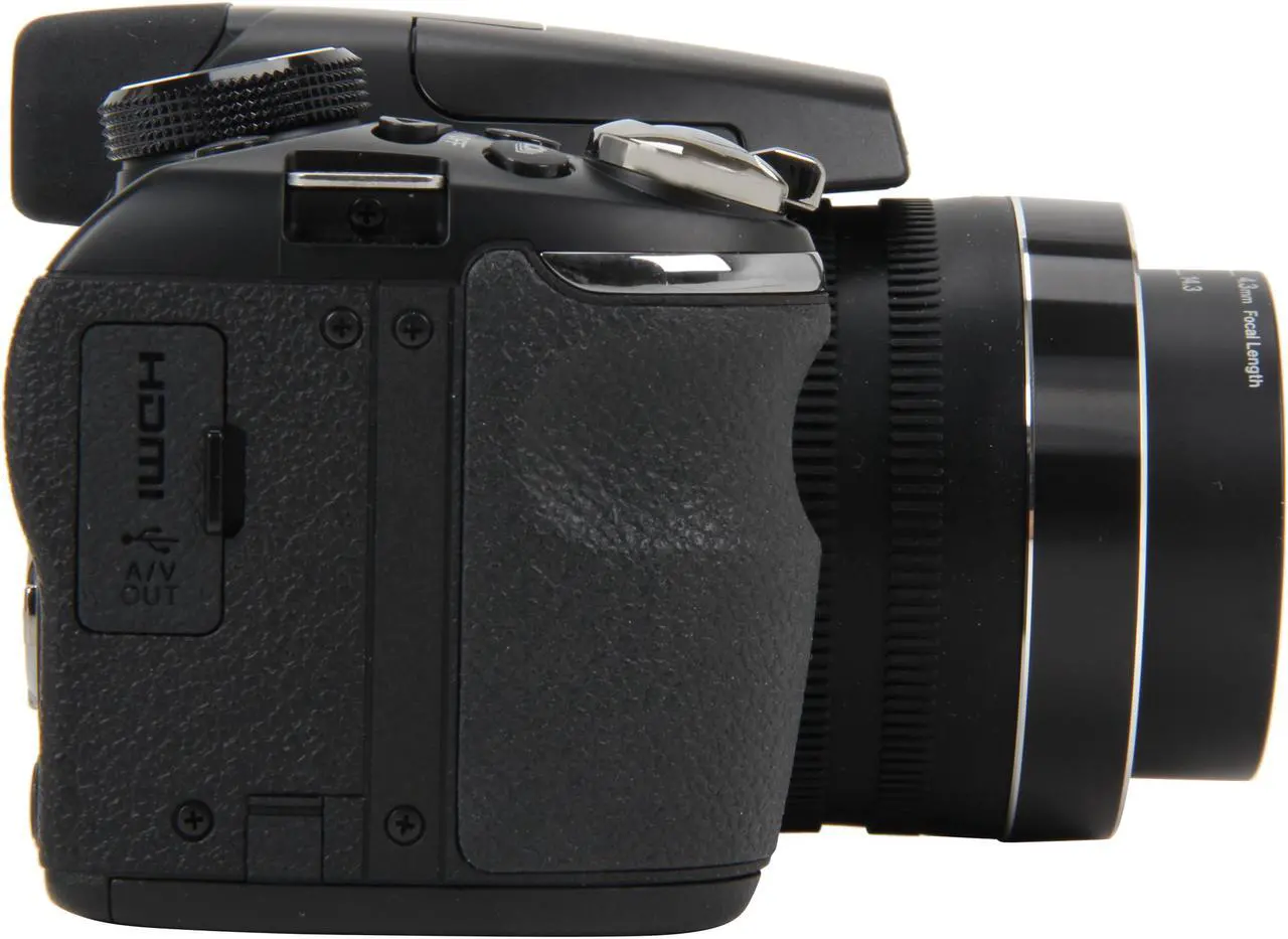 Alt view image 3 of 9 - FUJIFILM S4200 Black 14.0 MP 24X Optical Zoom Wide Angle Digital Camera