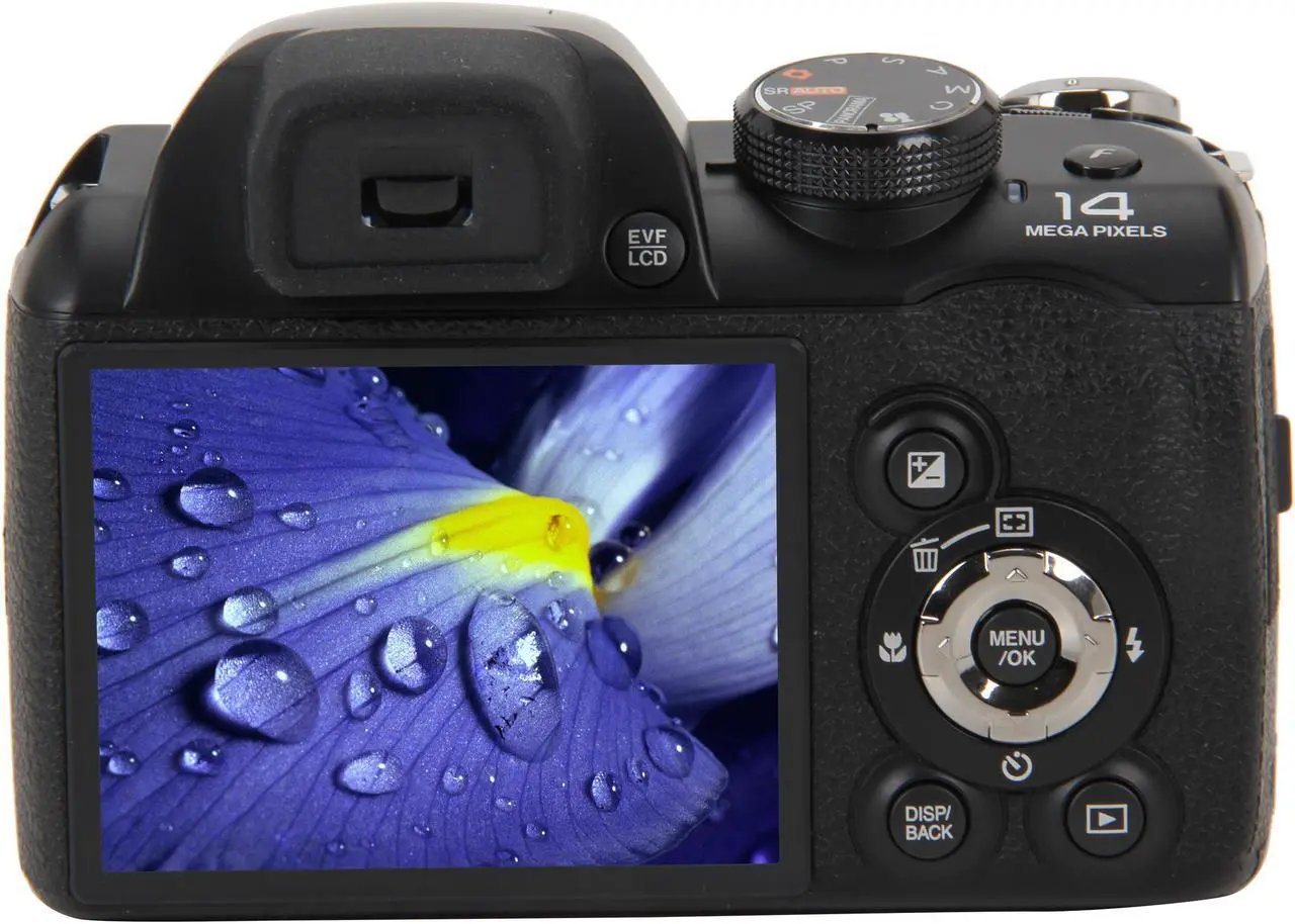 Alt view image 4 of 9 - FUJIFILM S4200 Black 14.0 MP 24X Optical Zoom Wide Angle Digital Camera
