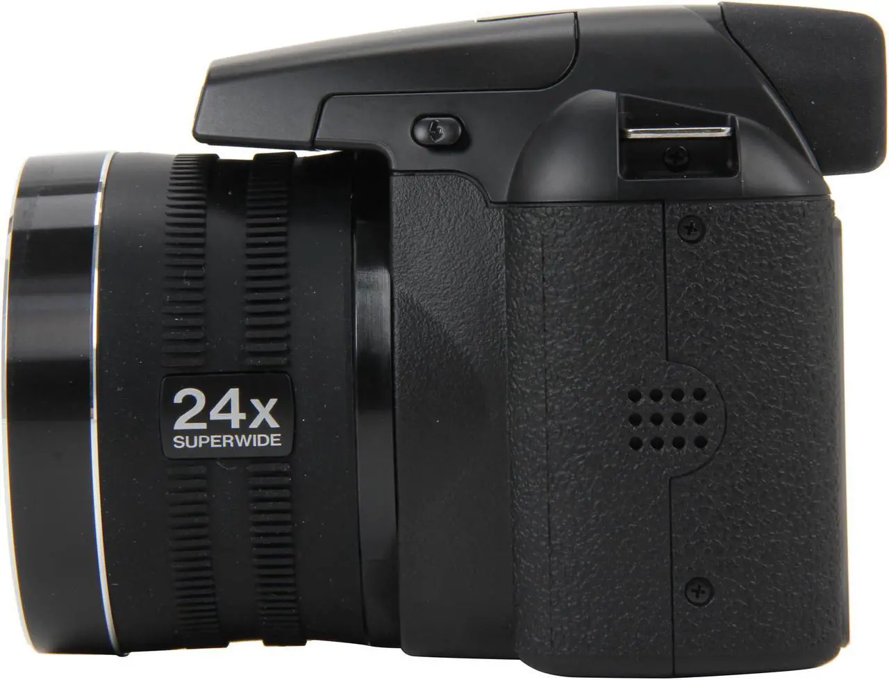 Alt view image 5 of 9 - FUJIFILM S4200 Black 14.0 MP 24X Optical Zoom Wide Angle Digital Camera