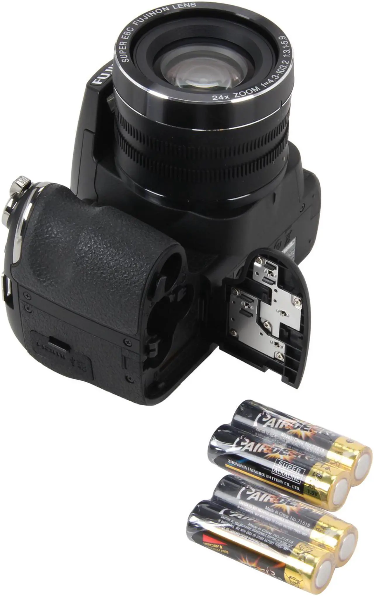 Alt view image 8 of 9 - FUJIFILM S4200 Black 14.0 MP 24X Optical Zoom Wide Angle Digital Camera