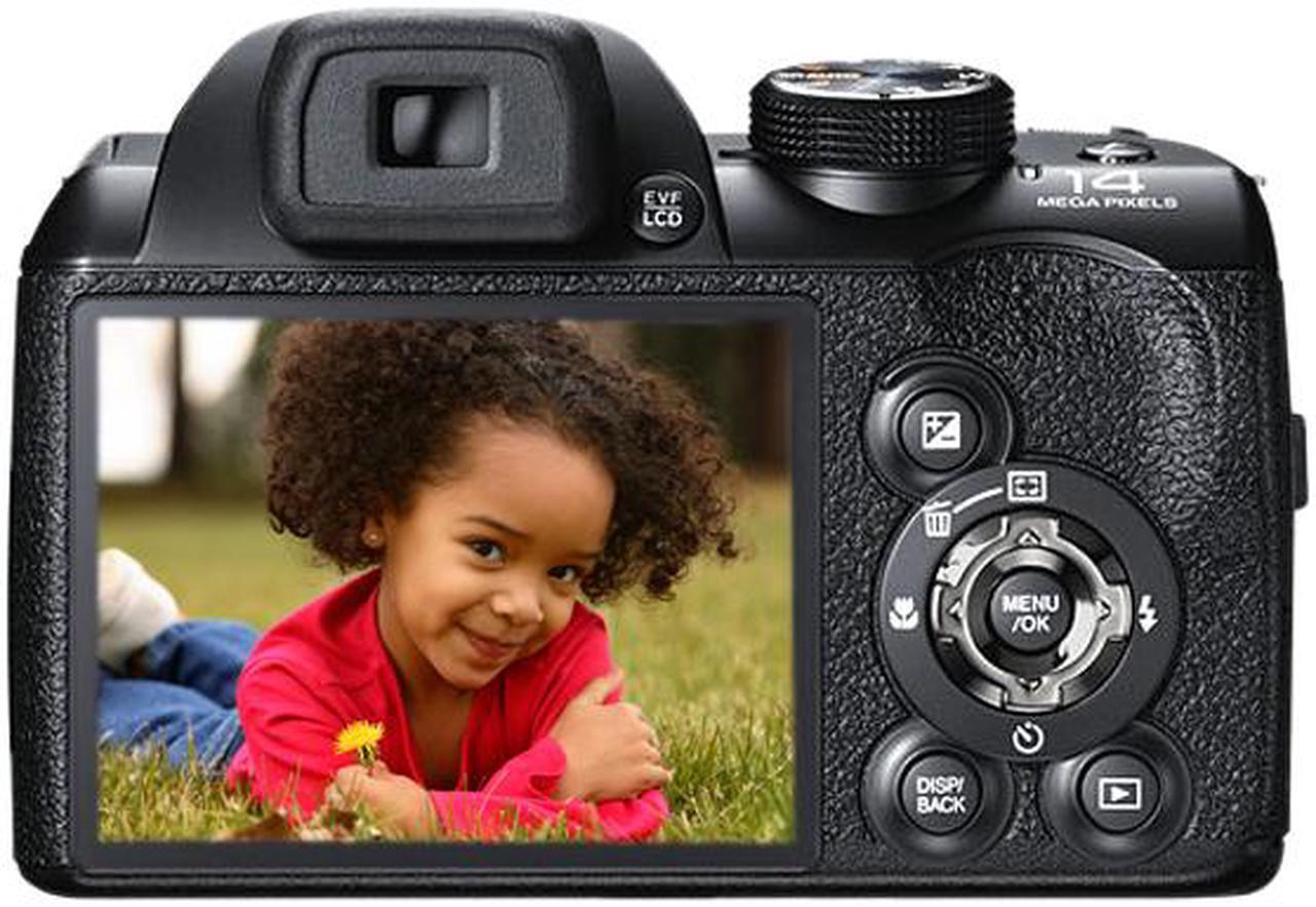 Alt view image 3 of 3 - FUJIFILM FinePix S4250 Black 14 MP 24X Optical Zoom 24mm Wide Angle Digital Camera