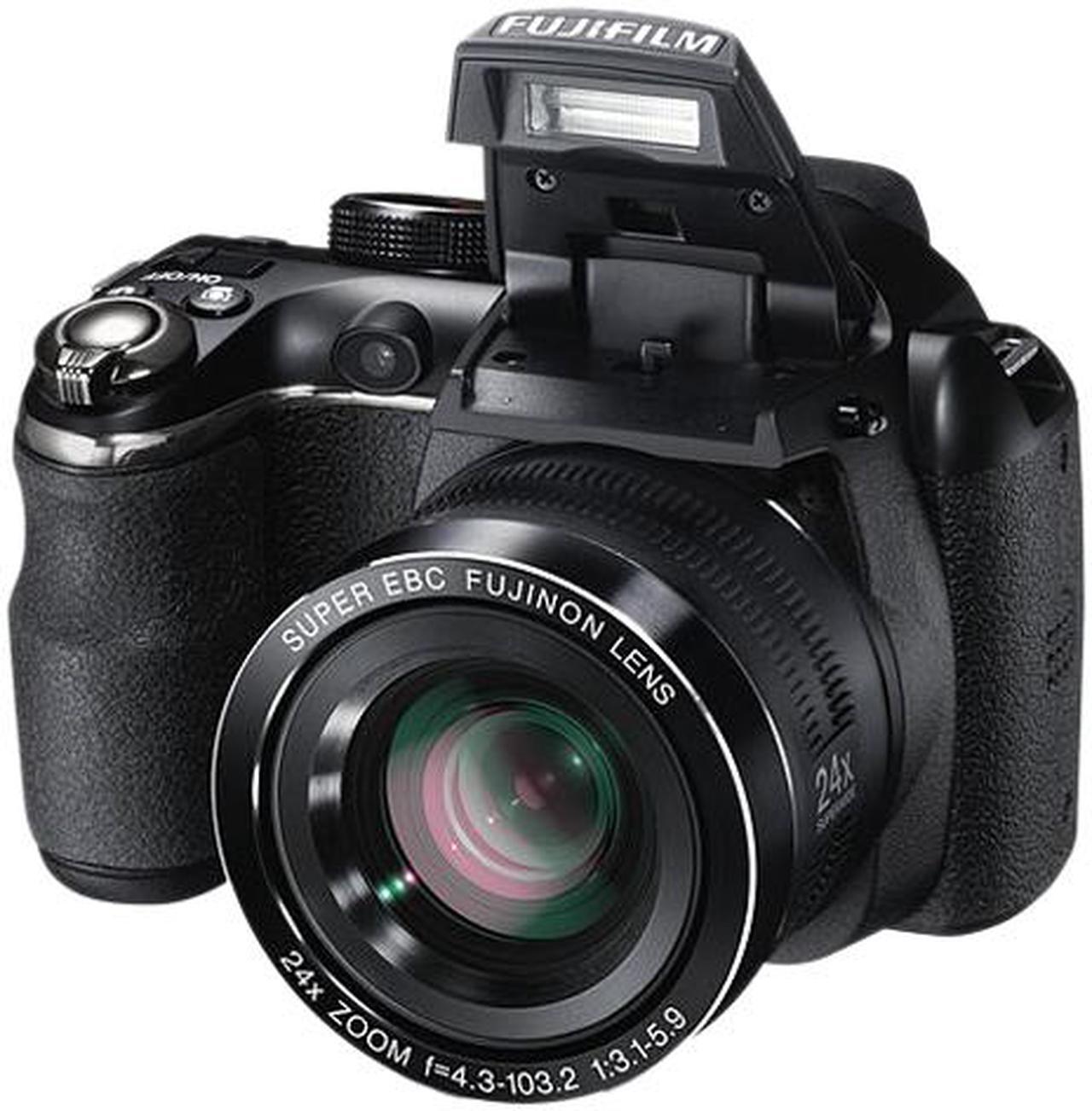 Main image of FUJIFILM FinePix S4250 Black 14 MP 24X Optical Zoom 24mm Wide Angle Digital Camera
