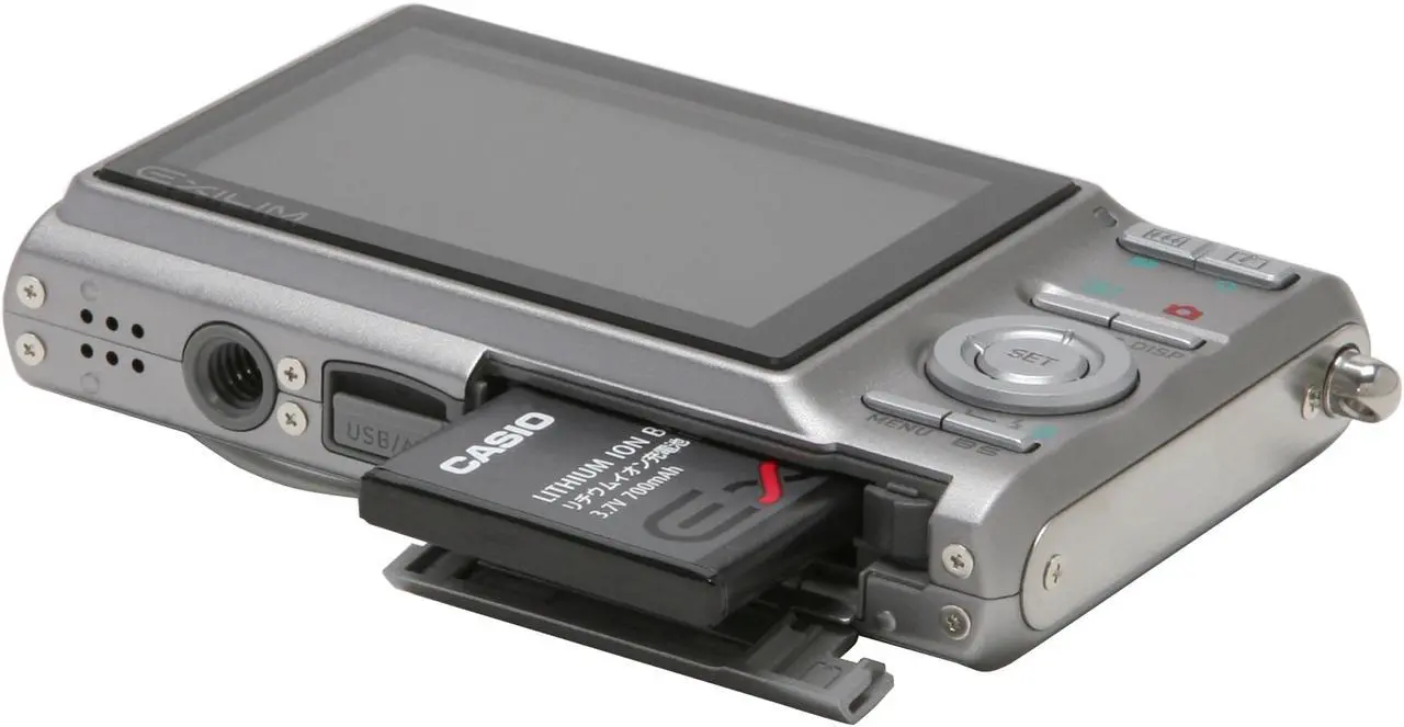Alt view image 10 of 11 - CASIO EX-Z75SR Silver 7.2 MP 3X Optical Zoom Digital Camera