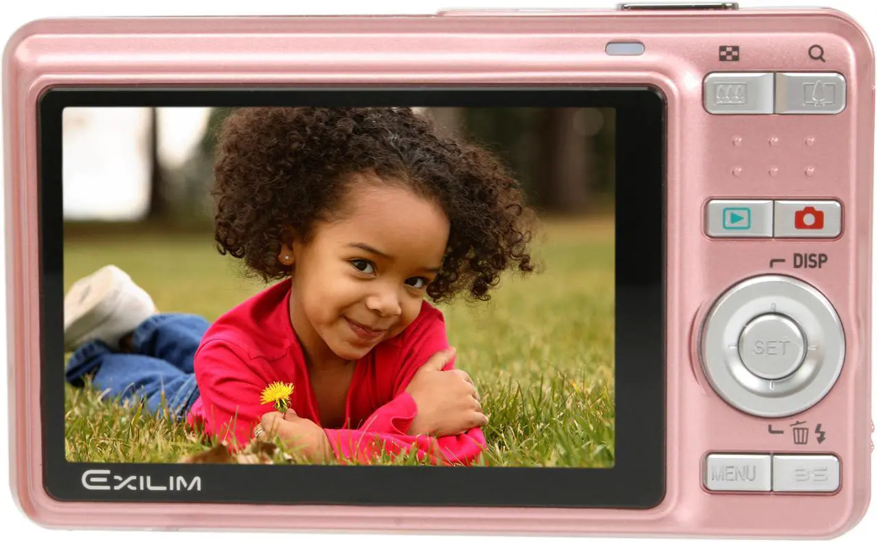 Alt view image 4 of 12 - CASIO Exilim EX-Z29 Pink 10.1 MP 3X Optical Zoom Digital Camera