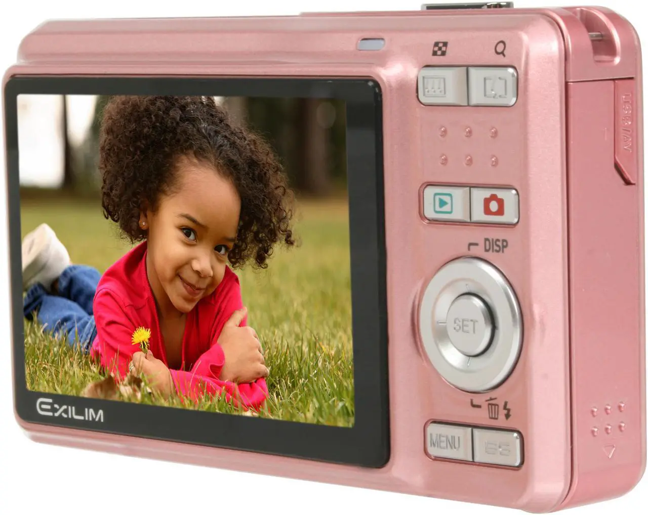 Alt view image 5 of 12 - CASIO Exilim EX-Z29 Pink 10.1 MP 3X Optical Zoom Digital Camera