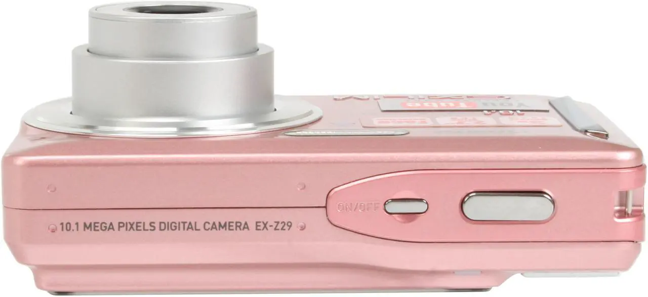 Alt view image 9 of 12 - CASIO Exilim EX-Z29 Pink 10.1 MP 3X Optical Zoom Digital Camera