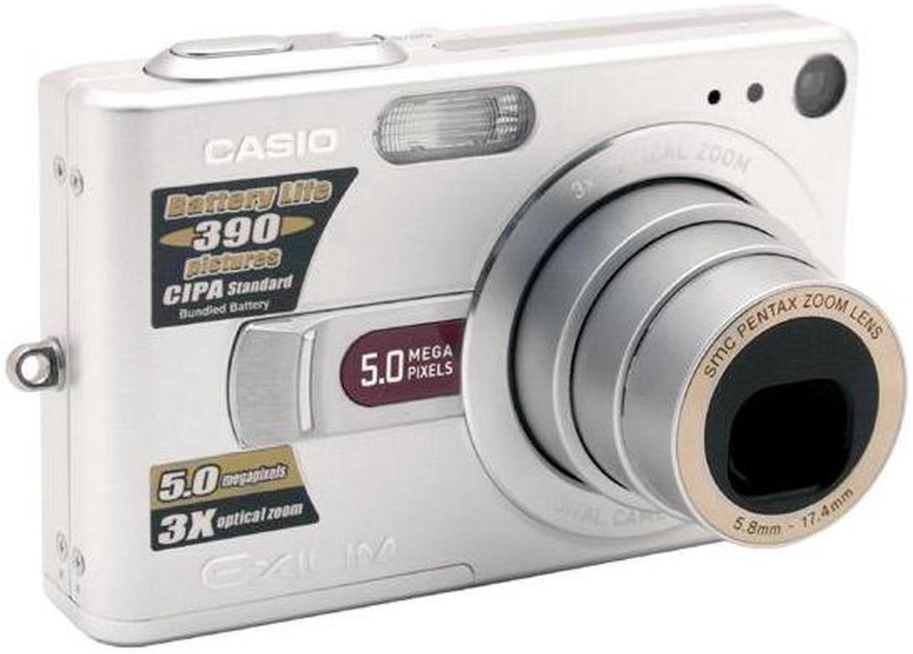 Main image of CASIO Exilim EX-Z50 Silver 5.0MP 3X Optical Zoom Digital Camera