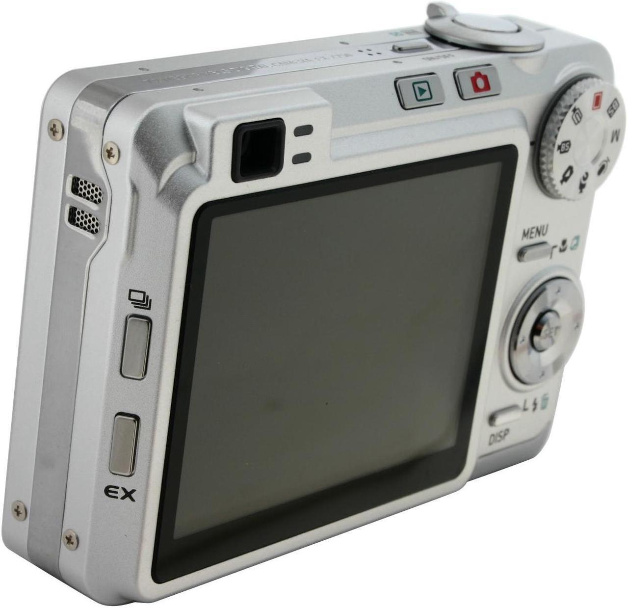 Alt view image 8 of 13 - CASIO Exilim EX-Z750 Silver 7.2MP 3X Optical Zoom Digital Camera