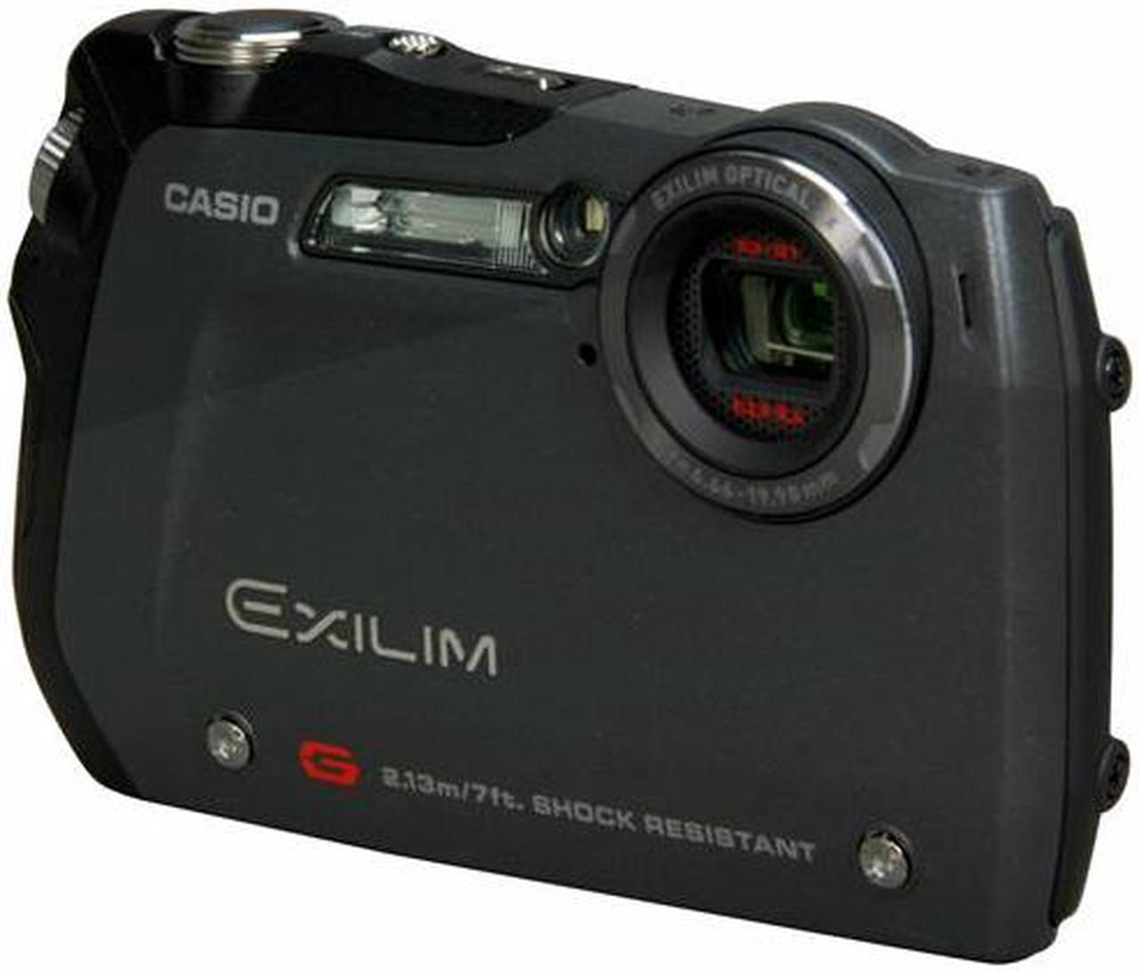 Main image of CASIO EXILIM EX-G1 Black 12.1 MP 3X Optical Zoom Waterproof Shockproof Digital Camera