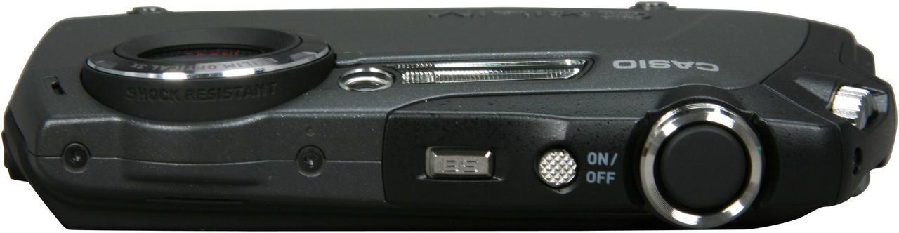 Alt view image 6 of 8 - CASIO EXILIM EX-G1 Black 12.1 MP 3X Optical Zoom Waterproof Shockproof Digital Camera