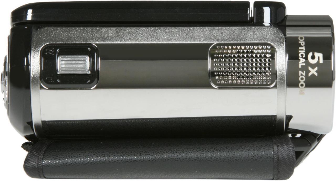 Alt view image 6 of 11 - TOSHIBA Camileo H30 Black CMOS 3.0" touch LCD 5X Optical Zoom Full HD Camcorder