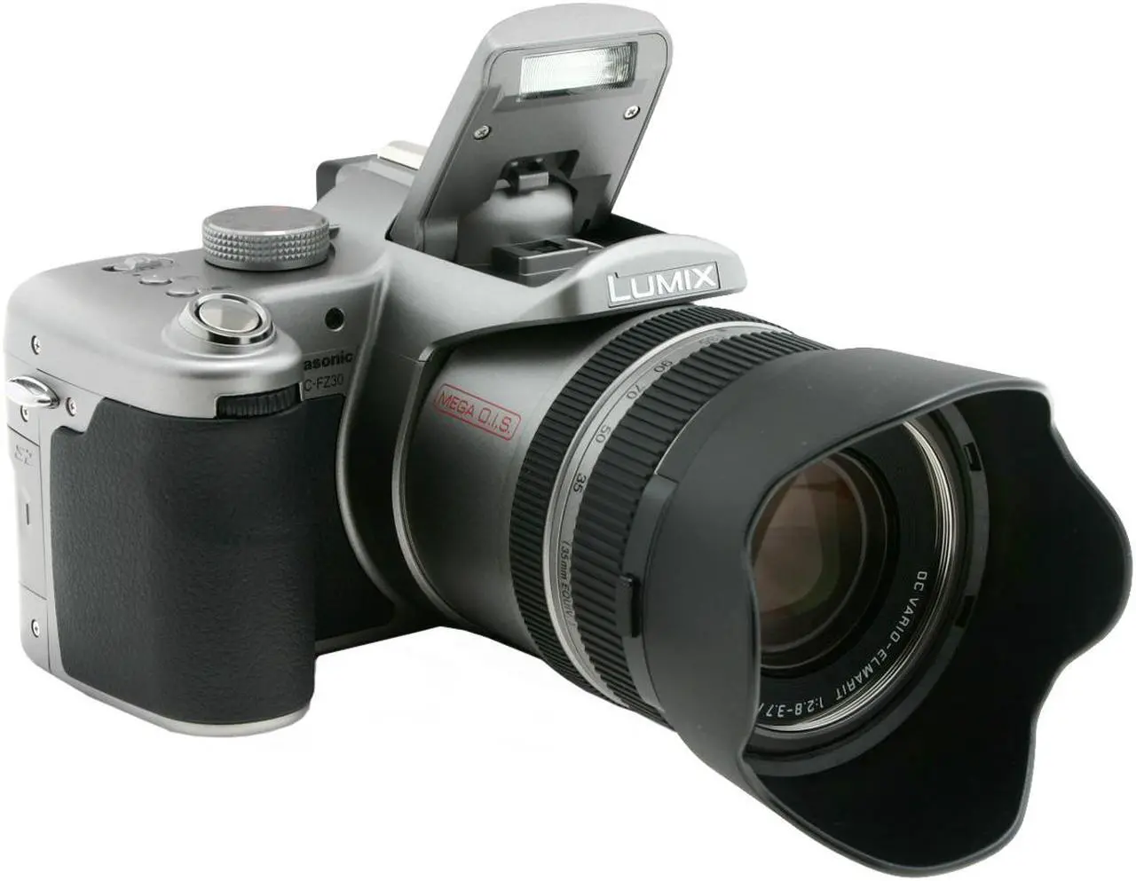 Main image of Panasonic DMC-FZ30 Silver 8.0 MP 12X Optical Zoom Digital Camera