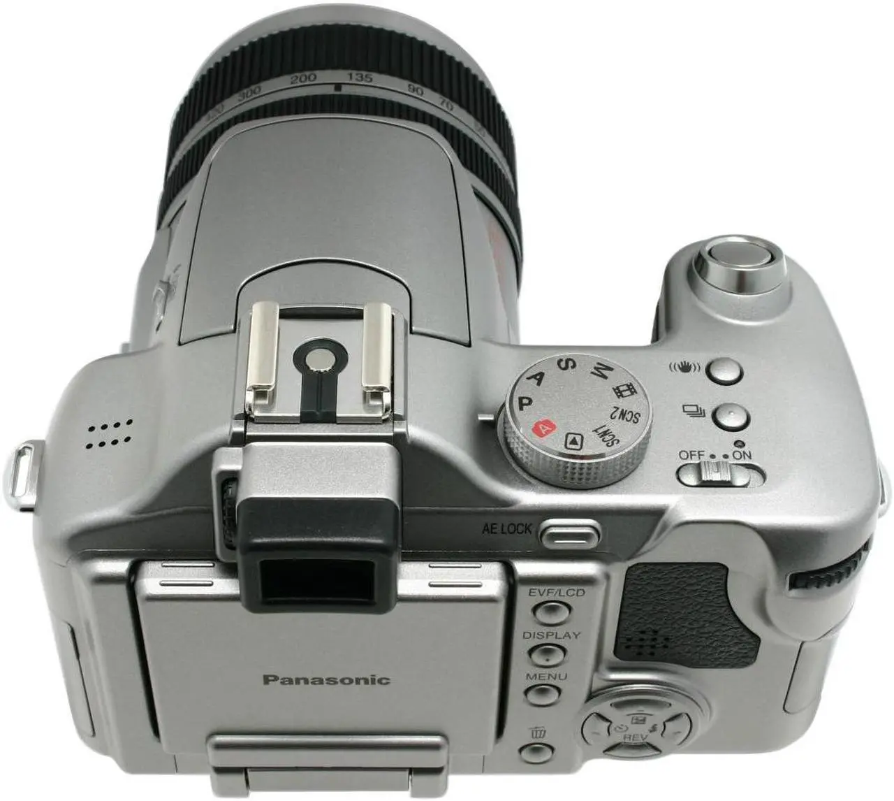 Alt view image 5 of 9 - Panasonic DMC-FZ30 Silver 8.0 MP 12X Optical Zoom Digital Camera