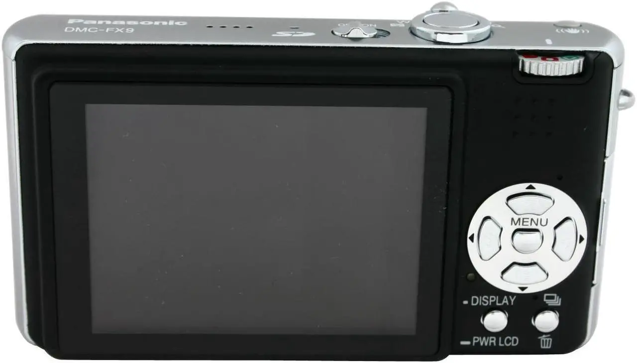 Alt view image 4 of 9 - Panasonic DMC-FX9K Black 6.0 MP 3X Optical Zoom Digital Camera